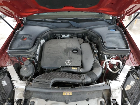2020 Mercedes-Benz GLC with VIN W1N0G8DB4LF813289, listed as a Copart auction lot 53492595 with 46,538 mi miles and Salvage Title. Bid and sale history available at carsss.com. Image 12.