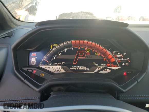 2021 Lamborghini Huracan z VIN ZHWUF5ZF2MLA17322, wystawiony jako Copart lot #74884884 z przebiegiem 11 078 mil mil oraz Nie do naprawy • Non repairable. Historia ofert i sprzedaży dostępna na DreamBid. Obrazek 9.