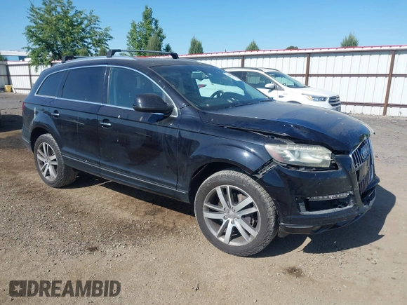 2012 Audi Q7 Premium Plus with VIN WA1LGAFE9CD000216, listed as a IAAI auction lot 42540414 with 147,011 mi miles and . Bid and sale history available at DreamBid. Image 1.
