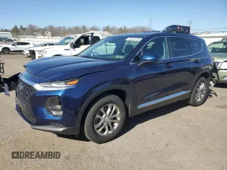 2019 Hyundai Santa Fe SE with VIN 5NMS2CAD1KH034361, listed as a Copart auction lot 50425225 with 72,698 mi miles and Salvage Title. Bid and sale history available at carsss.com. Image 1.
