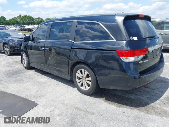 2016 Honda Odyssey SE with VIN 5FNRL5H36GB078398, listed as a IAAI auction lot 41995777 with 169,910 mi miles. Bid and sale history available at carsss.com. Image 3.