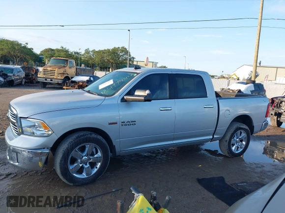 2017 Ram 1500 Big Horn with VIN 3C6RR6LT1HG640531, listed as a IAAI auction lot 42411444 with 161,301 mi miles and . Bid and sale history available at DreamBid. Image 15.