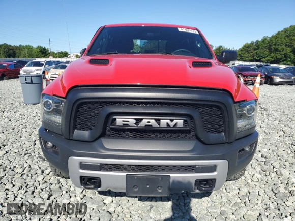 2017 Ram 1500 Rebel with VIN 1C6RR7YT2HS674131, listed as a Copart auction lot 61403835 with 24,675 mi miles and Salvage title. Bid and sale history available at DreamBid. Image 5.