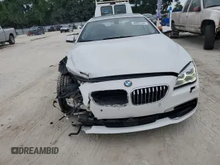 2016 BMW 6 Series 640i with VIN WBA6D0C56GG432211, listed as a Copart auction lot 60895154 with 81,737 mi miles and Salvage Title. Bid and sale history available at carsss.com. Image 5.