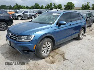 2018 Volkswagen Tiguan S с VIN 3VV1B7AX6JM084103, выставлен на аукционе Copart как лот 65433355 с пробегом 112 946 миль миль и Чистый • Clean title. История ставок и продаж доступна на DreamBid. Изображение 1.