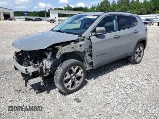 2021 Jeep Compass Limited with VIN 3C4NJDCB1MT523933, listed as a Copart auction lot 54776325 with 111,640 mi miles and Salvage title. Bid and sale history available at DreamBid. Image 1.