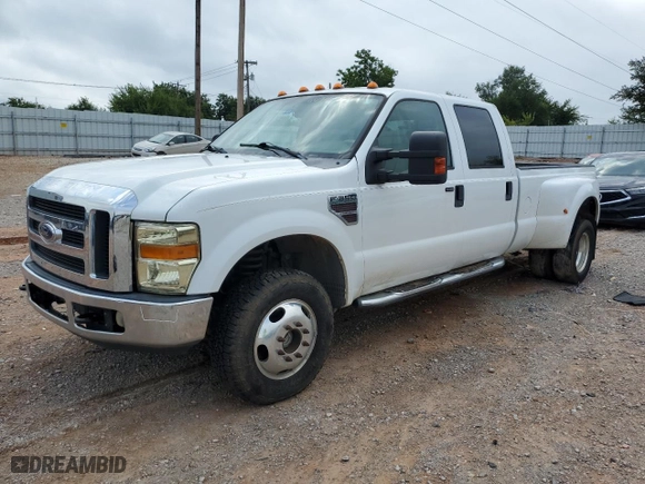 2008 Ford Super Duty F-350 DRW XL with VIN 1FTWW33R38EA40513, listed as a Copart auction lot 66915524 with 186,850 mi miles and Salvage Title. Bid and sale history available at carsss.com. Image 1.