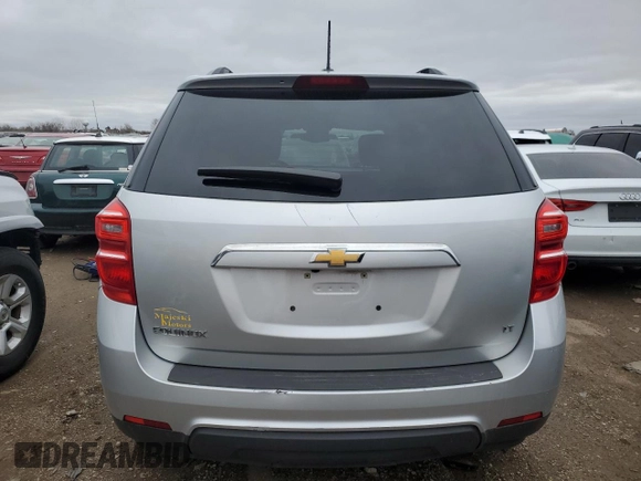 2017 Chevrolet Equinox LT with VIN 2GNALCEK2H1576526, listed as a Copart auction lot 50823835 with 141,974 mi miles and Salvage Title. Bid and sale history available at carsss.com. Image 6.