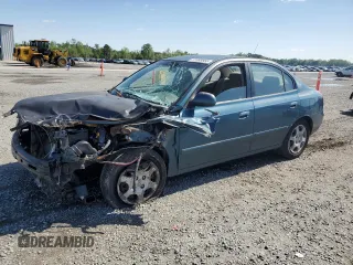 2001 Hyundai Elantra GLS z VIN KMHDN45D21U109684, wystawiony jako Copart lot #51888855 z przebiegiem 174 105 mil mil oraz Szkoda całkowita • Salvage title. Historia ofert i sprzedaży dostępna na DreamBid. Obrazek 1.