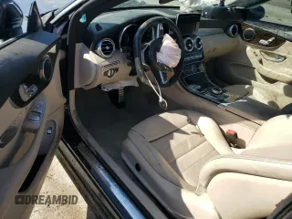 2018 Mercedes-Benz C 300 with VIN WDDWJ4JB0JF725438, listed as a Copart auction lot 53287065 with 83,059 mi miles and Clean Title. Bid and sale history available at carsss.com. Image 8.