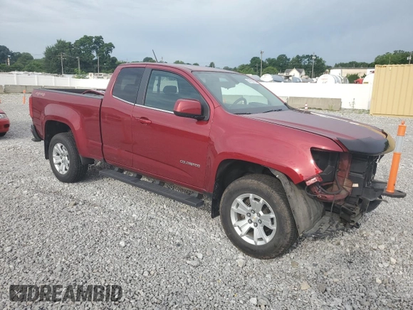 2017 Chevrolet Colorado 4WD LT with VIN 1GCHTCEN4H1323585, listed as a Copart auction lot 62183875 with 23,680 mi miles and Salvage title. Bid and sale history available at DreamBid. Image 4.