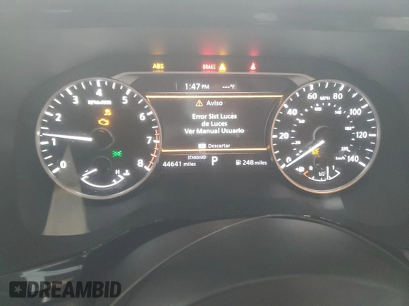 2022 Nissan Pathfinder SV с VIN 5N1DR3BA9NC262390, выставлен на аукционе Copart как лот 45094665 с пробегом 44 641 миль миль и Списание • Salvage title. История ставок и продаж доступна на DreamBid. Изображение 9.