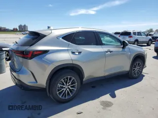 2024 Lexus NX 250 with VIN 2T2ADCAZ5RC010237, listed as a Copart auction lot 49515495 with 28,581 mi miles and Salvage title. Bid and sale history available at DreamBid. Image 3.
