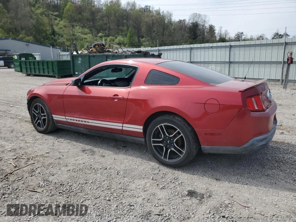 2010 Ford Mustang V6 with VIN 1ZVBP8AN1A5131923, listed as a Copart auction lot 53170985 with 170,449 mi miles and Salvage Title. Bid and sale history available at DreamBid. Image 2.