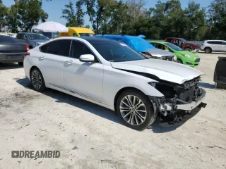 2017 Genesis G80 3.8L with VIN KMHGN4JE9HU175610, listed as a Copart auction lot 75983844 with 68,181 mi miles and Salvage Title. Bid and sale history available at DreamBid. Image 4.