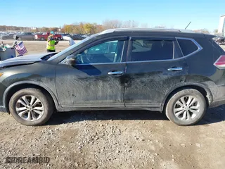 2016 Nissan Rogue SL with VIN 5N1AT2MT0GC893609, listed as a IAAI auction lot 40671670 with 217,228 mi miles. Bid and sale history available at carsss.com. Image 14.