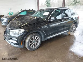 2018 BMW X3 xDrive30i with VIN 5UXTR9C58JLC76989, listed as a IAAI auction lot 41852158 with 76,202 mi miles. Bid and sale history available at carsss.com. Image 18.