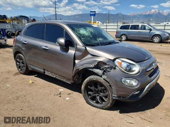 2016 FIAT 500X Trekking with VIN ZFBCFXCT7GP438562, listed as a Copart auction lot 60483465 with 160,991 mi miles and Salvage title. Bid and sale history available at DreamBid. Image 4.
