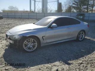 2015 BMW 4 Series 428i z VIN WBA3N3C55FF712918, wystawiony jako Copart lot #53373025 z przebiegiem 64 638 mil mil oraz Szkoda całkowita • Salvage title. Historia ofert i sprzedaży dostępna na DreamBid. Obrazek 1.