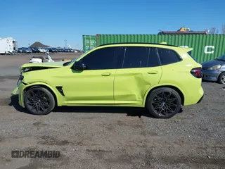 2022 BMW X3 M with VIN 5YM13EC03N9L12165, listed as a IAAI auction lot 41972814 with 37,633 mi miles. Bid and sale history available at carsss.com. Image 14.