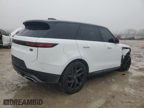 2023 Land Rover Range Rover Sport SE with VIN SAL1P9EU8PA108931, listed as a Copart auction lot 43055095 with 27,104 mi miles and Salvage Title. Bid and sale history available at DreamBid. Image 3.