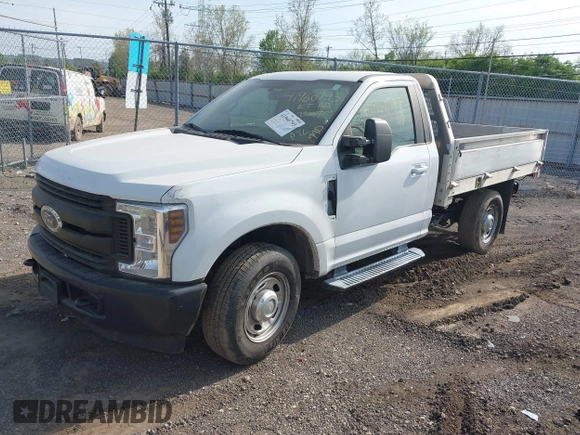 2019 Ford Super Duty F-250 SRW XL with VIN 1FDBF2A67KED43119, listed as a IAAI auction lot 41960793 with 78,028 mi miles. Bid and sale history available at carsss.com. Image 2.