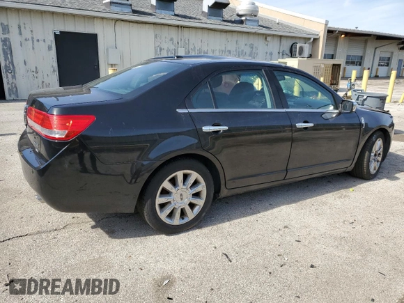 2011 Lincoln MKZ with VIN 3LNHL2JC2BR762775, listed as a Copart auction lot 48569275 with Not provided miles and Non repairable. Bid and sale history available at DreamBid. Image 3.