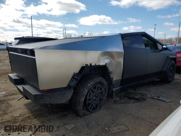2024 Tesla Cybertruck with VIN 7G2CEHED3RA023774, listed as a Copart auction lot 50567515 with 4,655 mi miles and Clean Title. Bid and sale history available at carsss.com. Image 3.