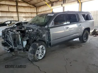 2019 Chevrolet Suburban LT with VIN 1GNSKHKC6KR331535, listed as a Copart auction lot 61255215 with 117,192 mi miles and Salvage title. Bid and sale history available at DreamBid. Image 1.