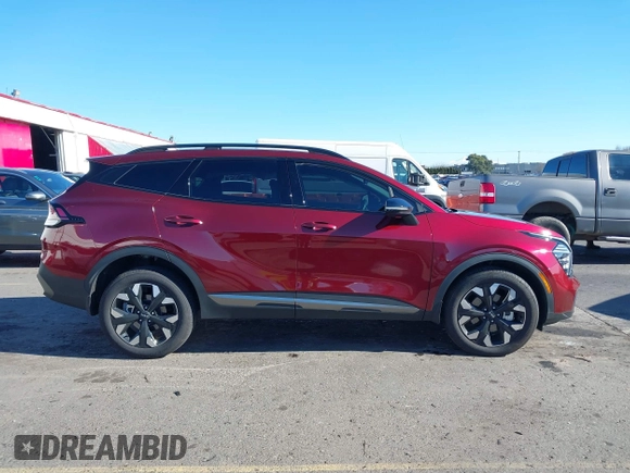 2024 Kia Sportage X-Line with VIN 5XYK6CDF7RG198333, listed as a IAAI auction lot 41562649 with 7,820 mi miles and . Bid and sale history available at carsss.com. Image 13.