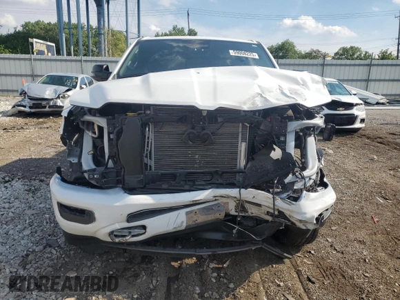 2023 Ram 1500 Limited with VIN 1C6SRFHTXPN528522, listed as a Copart auction lot 59008225 with 27,293 mi miles and Salvage title. Bid and sale history available at DreamBid. Image 5.