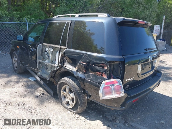 2006 Honda Pilot EX with VIN 2HKYF184X6H537601, listed as a IAAI auction lot 42226737 with 159,982 mi miles and . Bid and sale history available at DreamBid. Image 3.