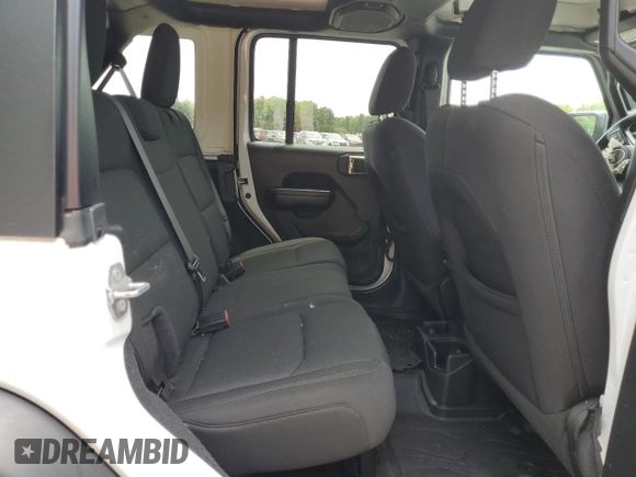 2021 Jeep Wrangler Unlimited Willys z VIN 1C4HJXDN3MW731183, wystawiony jako Copart lot #56769575 z przebiegiem 34 624 mil mil oraz Szkoda całkowita • Salvage title. Historia ofert i sprzedaży dostępna na DreamBid. Obrazek 10.