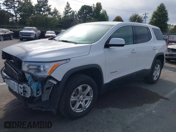 2019 GMC Acadia SLE with VIN 1GKKNKLA4KZ255943, listed as a IAAI auction lot 40596350 with 153,925 mi miles. Bid and sale history available at carsss.com. Image 17.
