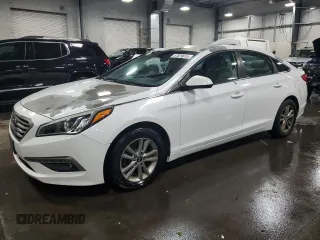 2015 Hyundai Sonata SE z VIN 5NPE24AF0FH160367, wystawiony jako Copart lot #57829615 z przebiegiem 146 368 mil mil oraz Szkoda całkowita • Salvage title. Historia ofert i sprzedaży dostępna na DreamBid. Obrazek 1.