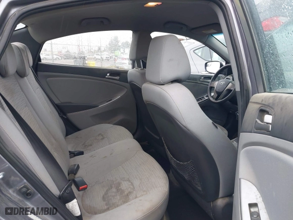2015 Hyundai Accent GLS with VIN KMHCT4AE0FU927177, listed as a IAAI auction lot 41559026 with 181,703 mi miles. Bid and sale history available at carsss.com. Image 8.