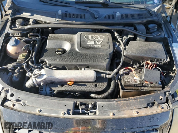 2006 Audi TT with VIN TRUSC28N561007935, listed as a Copart auction lot 83048974 with 125,458 mi miles and Salvage title. Bid and sale history available at DreamBid. Image 11.