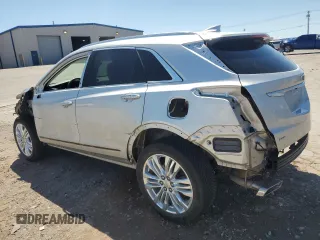 2019 Cadillac XT5 Premium Luxury AWD with VIN 1GYKNFRS6KZ233259, listed as a Copart auction lot 53647695 with 128,534 mi miles and Salvage title. Bid and sale history available at DreamBid. Image 2.
