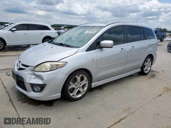 2009 Mazda 5 Sport z VIN JM1CR293190336362, wystawiony jako Copart lot #58258205 z przebiegiem 150 465 mil mil oraz Czysty tytuł • Clean title. Historia ofert i sprzedaży dostępna na DreamBid. Obrazek 1.