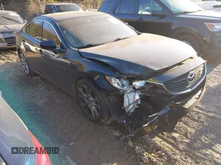 2015 Mazda 6 i Touring with VIN JM1GJ1T52F1192145, listed as a IAAI auction lot 41672391 with 89,060 mi miles. Bid and sale history available at carsss.com. Image 1.
