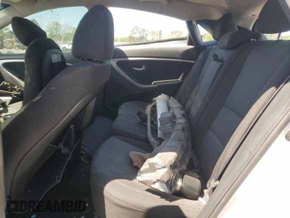 2013 Hyundai Elantra with VIN KMHD35LE9DU032243, listed as a Copart auction lot 53285835 with 122,389 mi miles and Salvage title. Bid and sale history available at DreamBid. Image 10.
