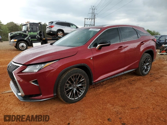 2017 Lexus RX with VIN 2T2BZMCA6HC088320, listed as a Copart auction lot 52684085 with 60,032 mi miles and Salvage Title. Bid and sale history available at carsss.com. Image 1.