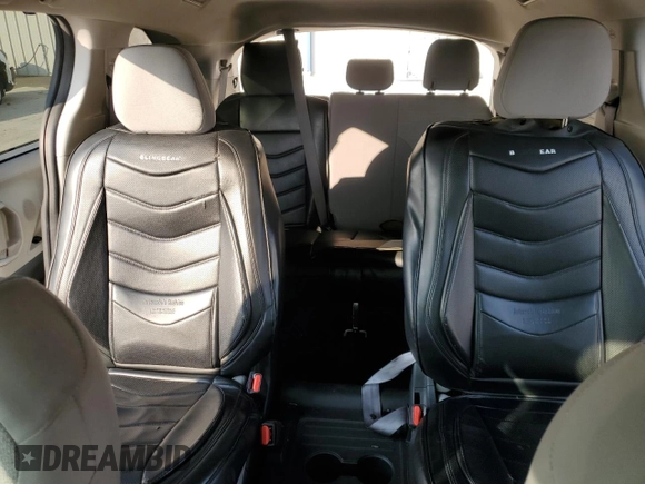 2023 Toyota Sienna LE with VIN 5TDKRKEC8PS152287, listed as a Copart auction lot 44791465 with 99,766 mi miles and Salvage Title. Bid and sale history available at carsss.com. Image 10.