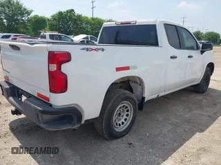 2021 Chevrolet Silverado 1500 Work Truck with VIN 1GCRYAEF7MZ217050, listed as a IAAI auction lot 41895743 with 89,788 mi miles and . Bid and sale history available at DreamBid. Image 4.