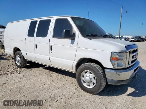 2013 Ford Econoline Cargo Commercial with VIN 1FTNS1EW4DDB31580, listed as a Copart auction lot 49806615 with 171,500 mi miles and Clean Title. Bid and sale history available at carsss.com. Image 4.