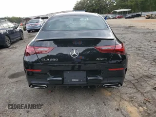 2024 Mercedes-Benz CLA 250 with VIN W1K5J4HB8RN478169, listed as a Copart auction lot 72189374 with 1,839 mi miles and Salvage title. Bid and sale history available at DreamBid. Image 6.