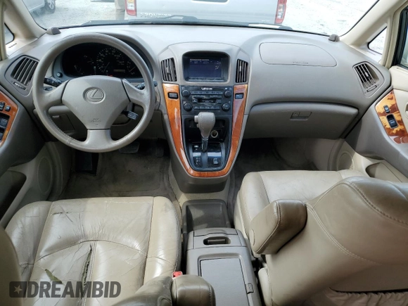 1999 Lexus RX 300 with VIN JT6HF10U7X0009824, listed as a Copart auction lot 52953135 with 180,006 mi miles and Salvage Title. Bid and sale history available at DreamBid. Image 8.