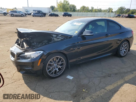 2017 BMW 2 Series M240i xDrive with VIN WBA2G3C3XH7A25521, listed as a Copart auction lot 71073604 with 0 mi miles and Clean Title. Bid and sale history available at carsss.com. Image 1.