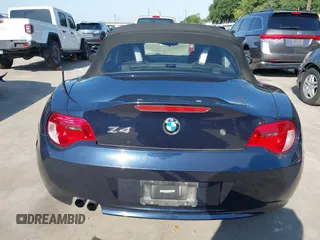 2006 BMW Z4 3.0i with VIN 4USBU33526LW58409, listed as a IAAI auction lot 42241927 with 126,347 mi miles and . Bid and sale history available at DreamBid. Image 17.