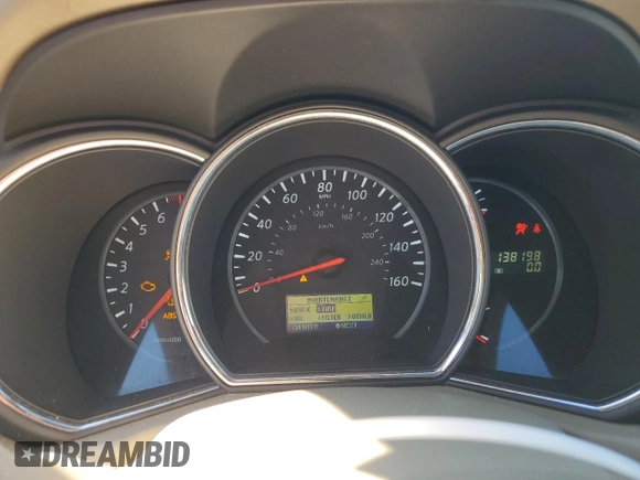 2014 Nissan Murano SV with VIN JN8AZ1MU3EW410152, listed as a Copart auction lot 52364445 with 138,198 mi miles and Salvage Title. Bid and sale history available at carsss.com. Image 9.
